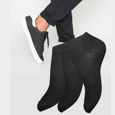 INVISIBLES NOIRES - lot de 3 paires