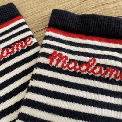MARINIERE Femme - lot de 2 paires de chaussettes femmes