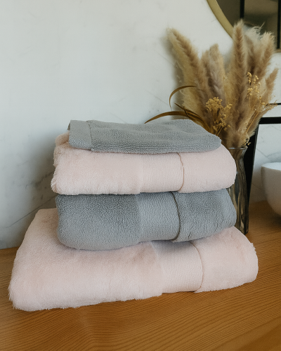 Ensemble BULLES DE DOUCEUR Rose Poudre