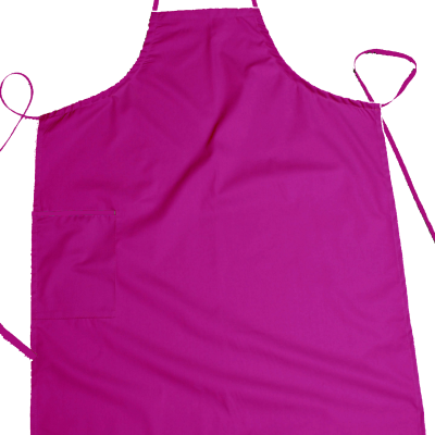 Tablier uni - FUSHIA