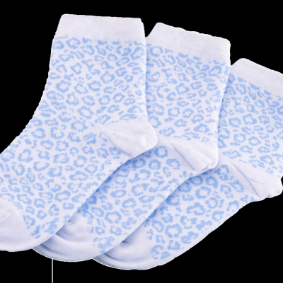 LILYPASTEL - lot de 3 paires Bleu
