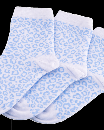 LILYPASTEL - lot de 3 paires Bleu
